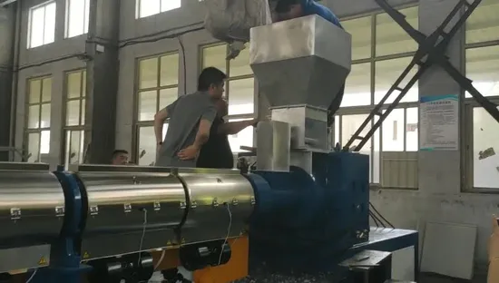 Biodegradable Master Batch Plastic Pelletizing Machine and PP Barrel Hard Material Recycling Pelletizer Machine