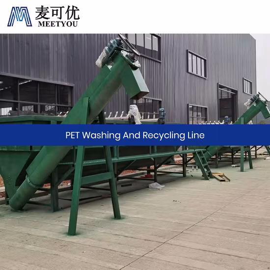 Meetyou Machinery Waste Plastic Recycling Washing Machine Products Custom China Pet Simultaneous Drying Small Pet Plastic Washing Line Manufacturers